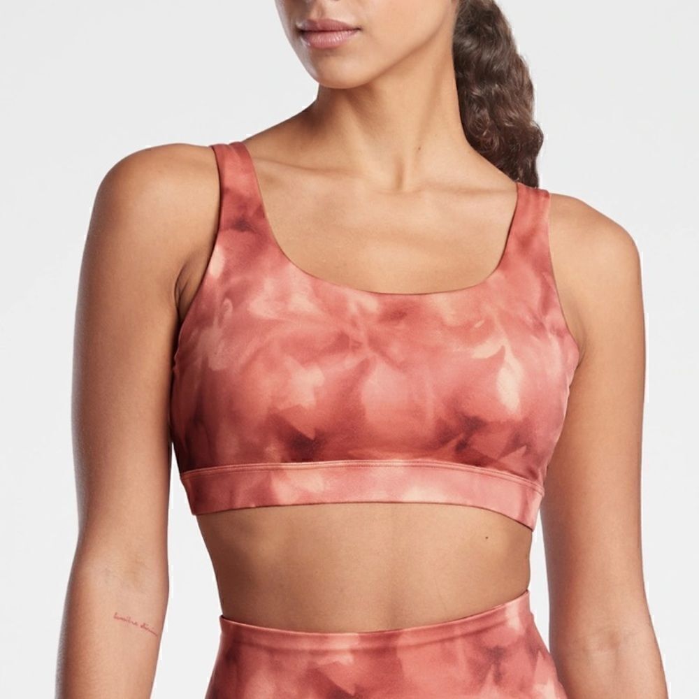 Athleta Exhale Printed Bra 